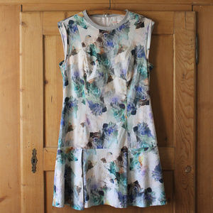 Rebecca Taylor~Stretch Floral Dress